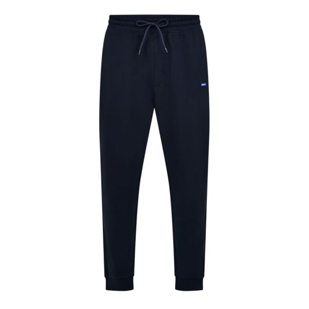 Hugo Mens Terrycloth Tracksuit Bottoms / Navy